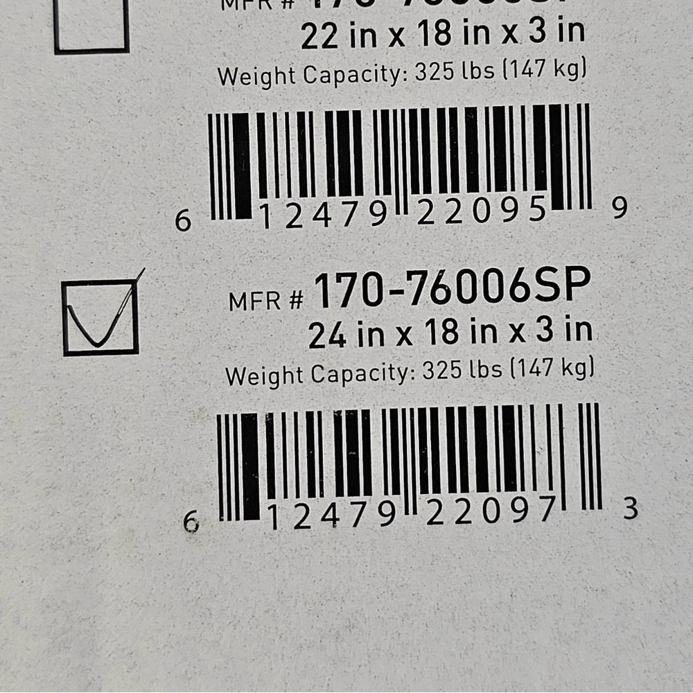 McKesson Premium Foam Cushion molded gel-infused memory foam, NEW - Picture 4 of 6